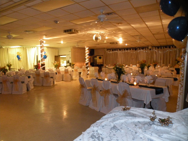 Fisher wedding setup