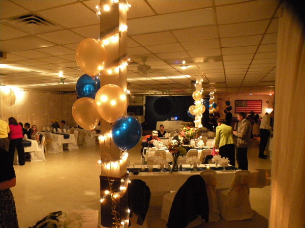 Fisher wedding evening